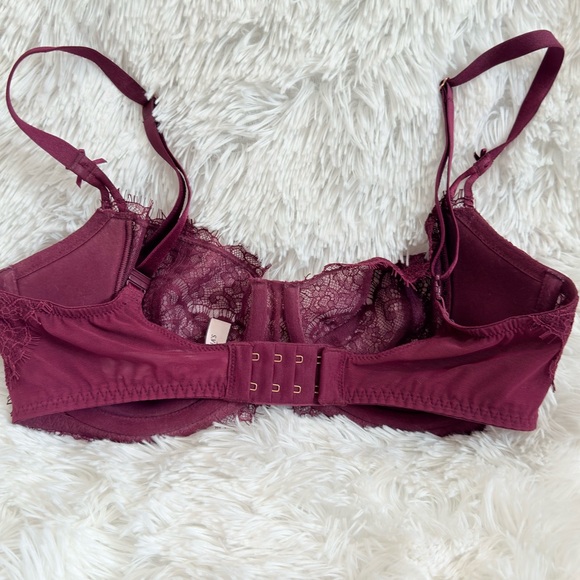 Victorias Secret Unlined balconet maroon 34DD/E75 - Picture 2 of 9